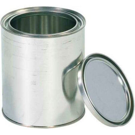 BOX PACKAGING Global Industrial Paint Cans, 1 Qt., Silver, 36/Pack HAZ1071